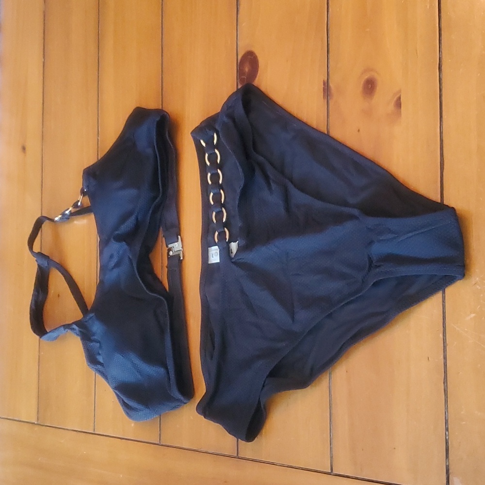 NWT classy black bikini